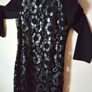 Verona Faux Leather Dress